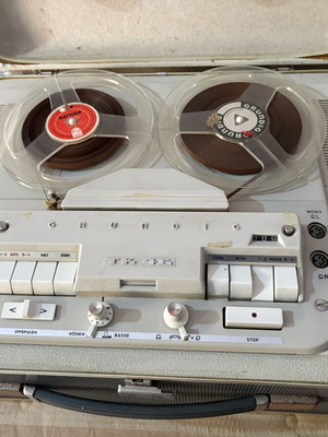 Μπομπινόφωνο Grundig TK 46, μεγάλο μέγεθος, 1960