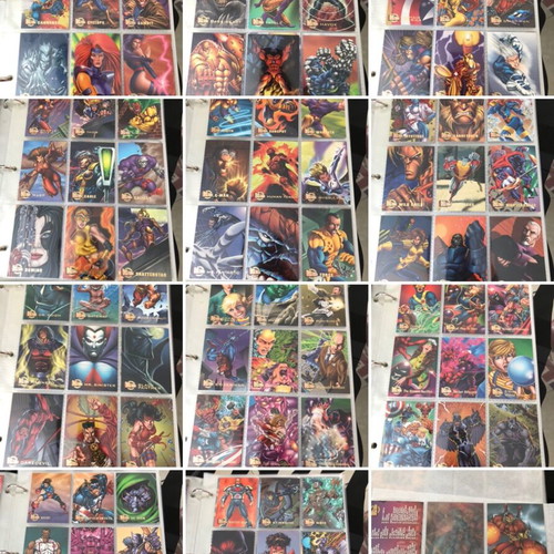 Marvel Onslaught 1996 Ultra Fleer Cards Complete Basic Set new