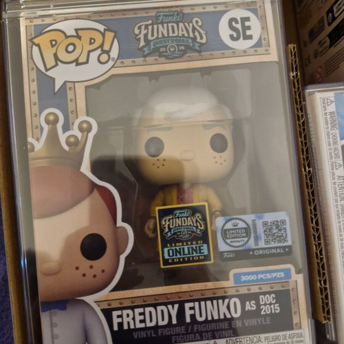 Freddy Funko as Doc 2015 limited edition vinyl figure new