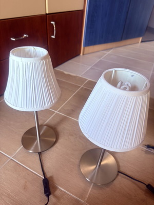 Ikea table lamps, set of 2