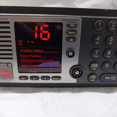 Sailor RT5022 marine radio used, for parts or repair