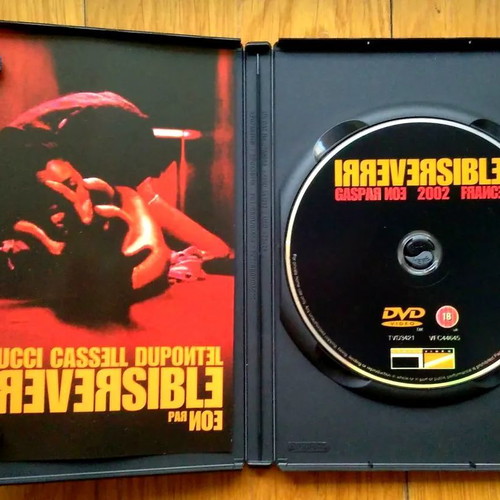 Irreversible DVD new with Greek subtitles