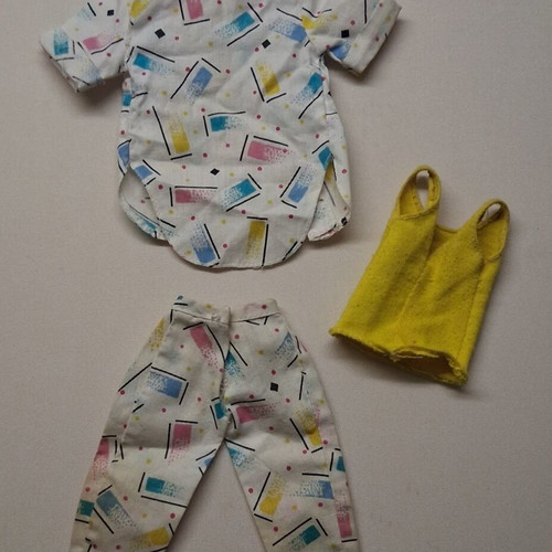 Barbie vintage California Dream 1987 outfit