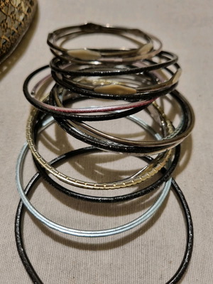 Bracelets used, various designs