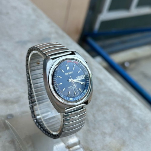 Seiko Bell-Matic 4006-6031 vintage automatic alarm wristwatch used