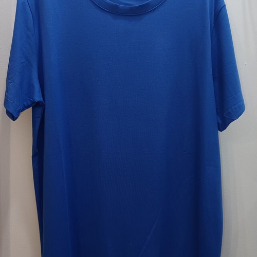 Men's short-sleeve t-shirt blue size S new