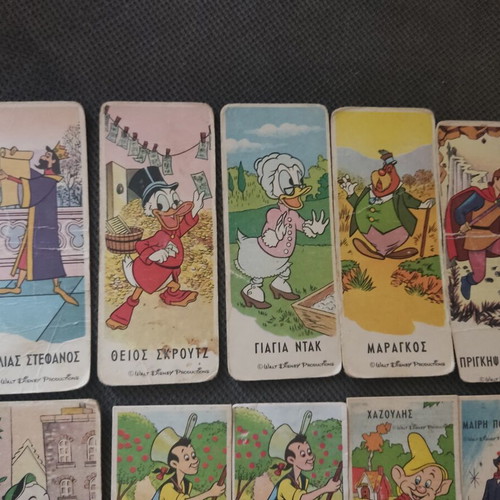 Melo Disney collectible stickers used, pack of 10