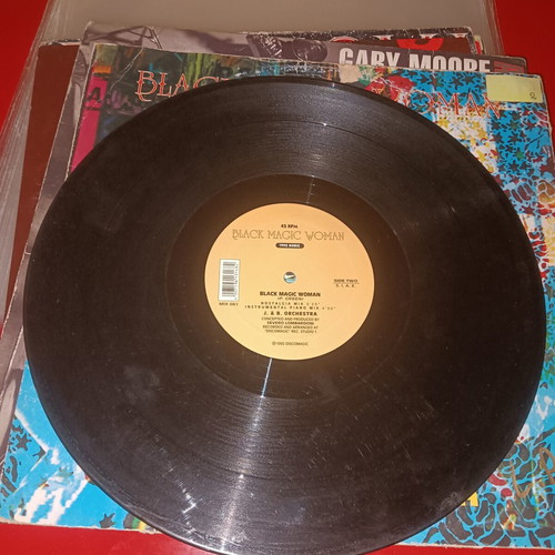 Santana Black Magic Woman 12" single remix used