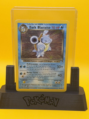 Dark Blastoise Holo Card used, Legendary Collection 4/110 LP