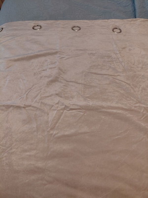 Κουρτίνα Zara Home από ύφασμα chenille, premium, σαν καινούργιο, μπεζ κρεμ
