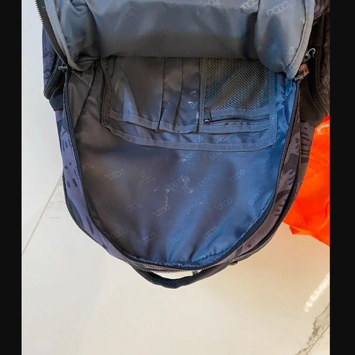 Polo Extenic Glow Tiger backpack used, expandable school bag