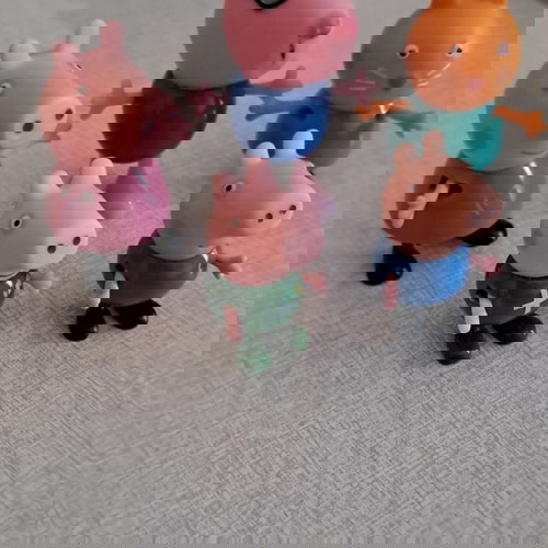 5 φιγούρες peppa pig