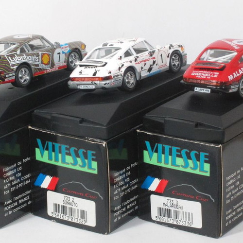 Porsche 911 Carrera Cup 1991 France σετ 18 μοντέλων καινούργιο, Vitesse