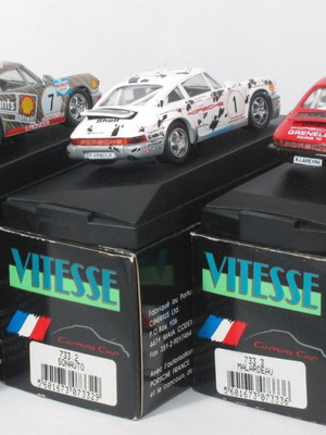 Porsche 911 Carrera Cup 1991 France σετ 18 μοντέλων καινούργιο, Vitesse