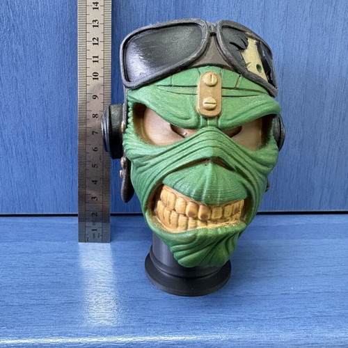 Eddie Aces High Iron Maiden 3D printed hand-painted bust new
