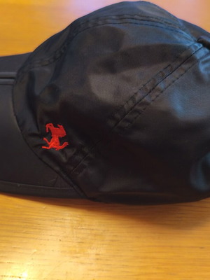 Ferrari jockey hat like new, black, size L