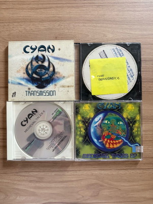 Cyan Psytrance Goa Trance CDs σαν καινούργιο, κλασική ηλεκτρονική μουσική 90s