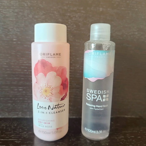 Oriflame face and hand care products new