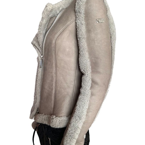 Philipp Plein Sheepskin Jacket size S like new, gray