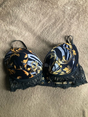 Σουτιέν Med 80B βελούδινο σαν καινούργιο, με μπανέλα και μεγάλη ενίσχυση