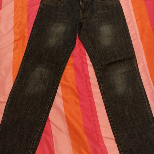 Raxevsky jeans small, like new, blue with embroidery and fades