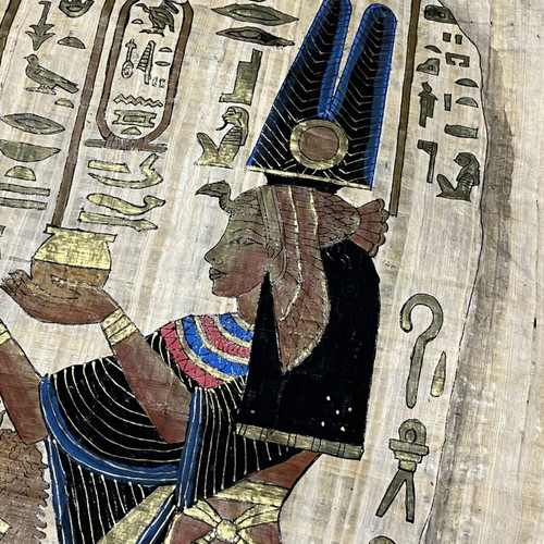 Egyptian poster used, 60x40 cm