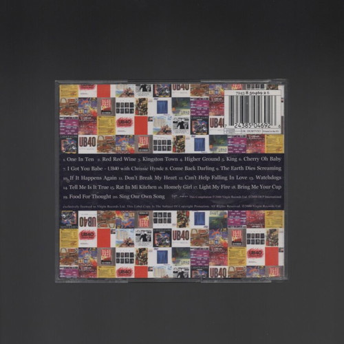 The Very Best Of UB40 1980 - 2000 CD used, reggae compilation