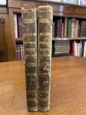 Memorie del Dottor F.Antommarchi πρώτη έκδοση 1827, μεταχειρισμένο, ιταλικά