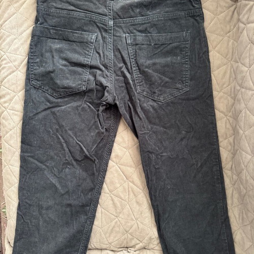 Benetton corduroy gray pants for boy 158 cm like new