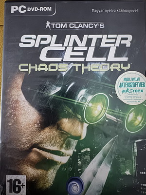 Splinter Cell Chaos Theory PC game like new Hungary version