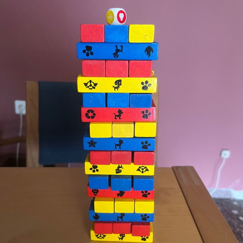 Jenga Junior Paw Patrol like new
