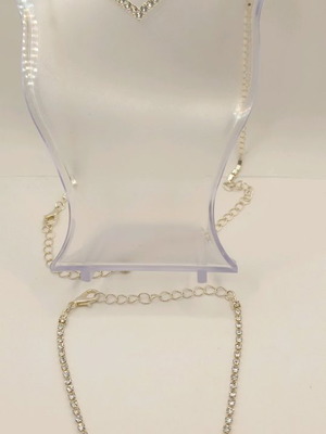 Necklace and bracelet set new