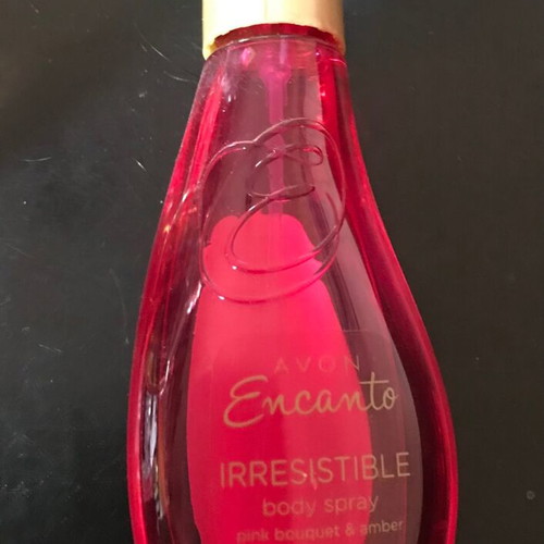 Avon Encanto Irresistible body spray used 100 ml