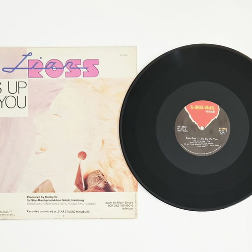 Lian Ross It's Up To You 12" Maxi Single vinyl record mint