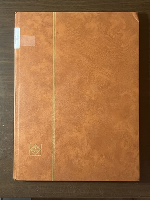 Lighthouse A4 Stamp Album with 16 Pages, Like New