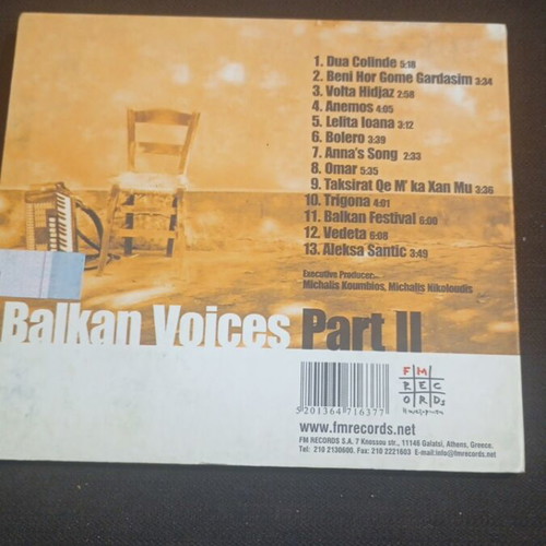 Balkan Voices Part II CD like new