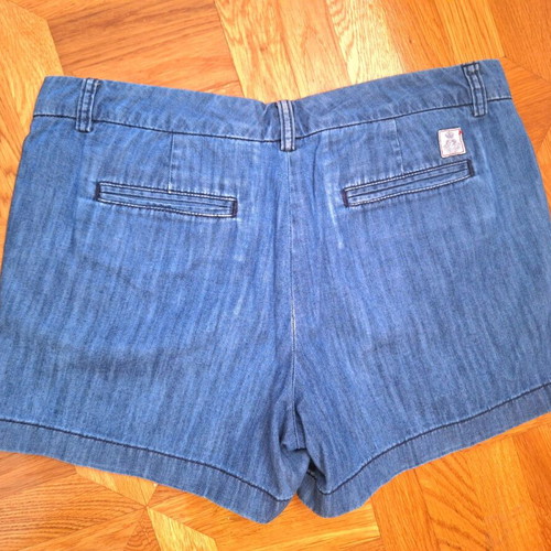 Tommy Hilfiger women's shorts used, blue, size S