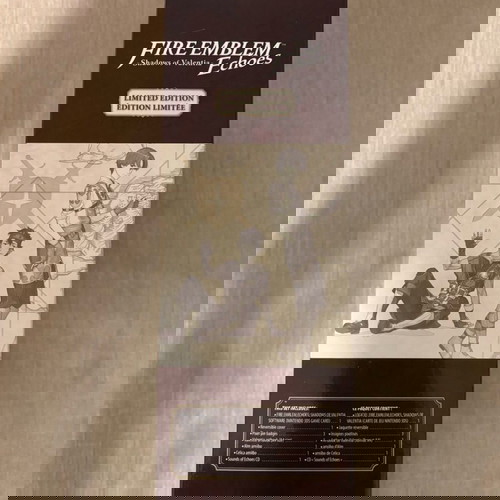 Fire Emblem Echoes: Shadows of Valentia Limited Edition нов английски Nintendo 3DS PAL