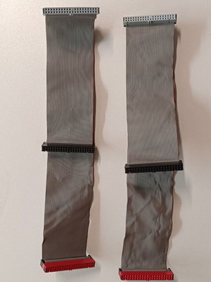 Set of 2 IDE PATA ribbon cables like new