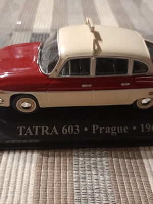 Deagostini Taxi Tatra 603 Prague 1961 μοντέλο αυτοκινήτου σαν καινούργιο