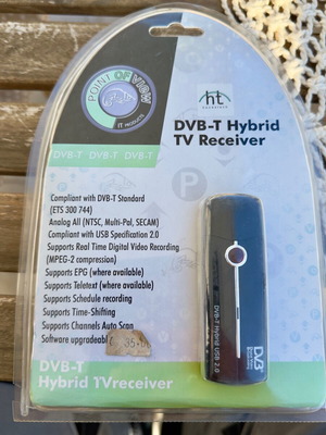 Point of View DVB-T Hybrid USB 2.0 TV Receiver new