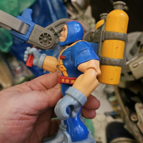 Φιγούρα Fisher Price Rescue Heroes Gil Gripper καταδυτής μεταχειρισμένη