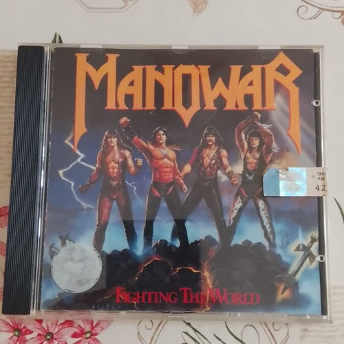 Manowar Fighting the World CD like new, metal