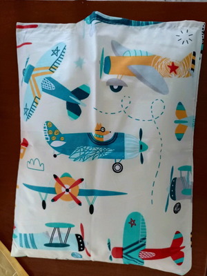 Baby pillow new with pillowcase 40x30 cm