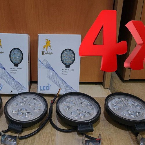 LED Spotlights 42W new set of 4 for vehicles