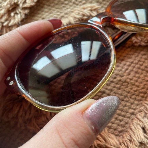 Converse sunglasses used, beige and brown