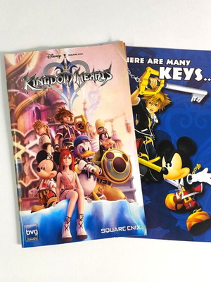 Kingdom Hearts II PS2 manual used, English edition