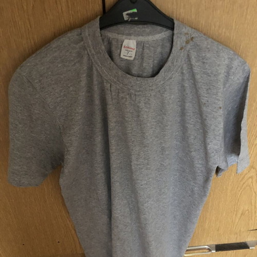 Cotton t-shirts for summer like new, various sizes, white and blue
