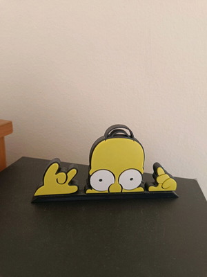 Homer Simpson figure 3d printing new, PLA material