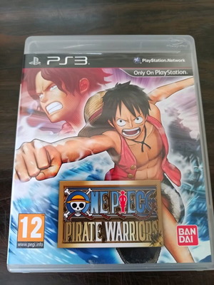 One Piece Pirate Warriors PS3 game like new with case and booklet